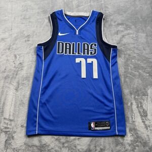 Nike Luka Doncic #77 Dallas Mavericks Rookie Year 2018 Swingman Jersey Sz M (44)